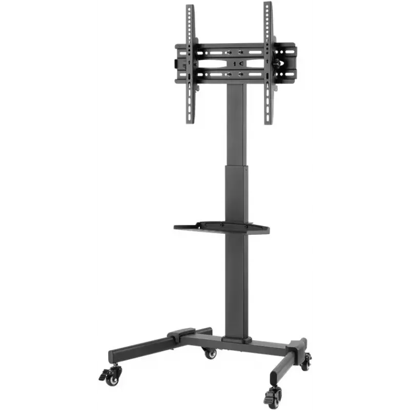 Multimediateline Goobay 59507 musta teräs korkeus 1540 mm
