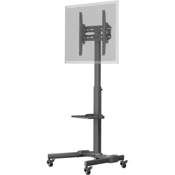 Multimediateline Goobay 59507 musta teräs korkeus 1540 mm