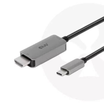 CLUB3D USB Gen2 Type-C - HDMI 4K120Hz 8K60Hz HDR10 DSC1.2 aktiivikaapeli M/M 3m / 9.84ft