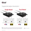 CLUB3D USB Gen1 Type-C/-A - Dual HDMI (4K/30Hz) / VGA (1080/60Hz)