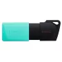 Kingston Technology DataTraveler 256GB USB3.2 Gen1 Exodia M (musta + turkoosi)