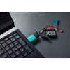Kingston Technology DataTraveler 256GB USB3.2 Gen1 Exodia M (musta + turkoosi)