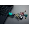 Kingston Technology DataTraveler 256GB USB3.2 Gen1 Exodia M (musta + turkoosi)