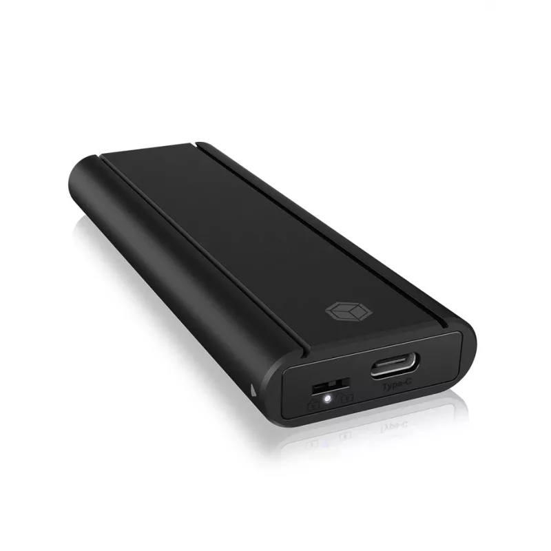 ICY Karton IB-1807MT-C31 SSD-kotelo musta M.2