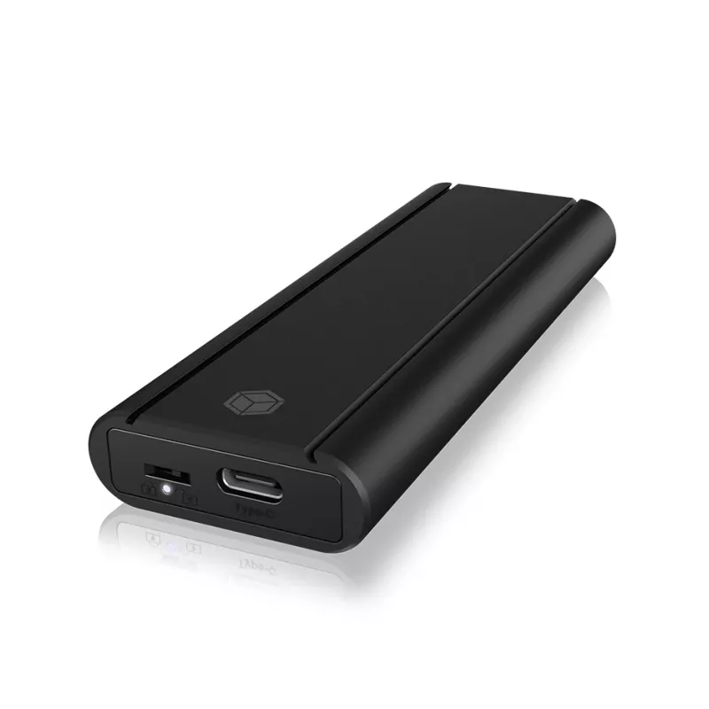 ICY Karton IB-1807MT-C31 SSD-kotelo musta M.2