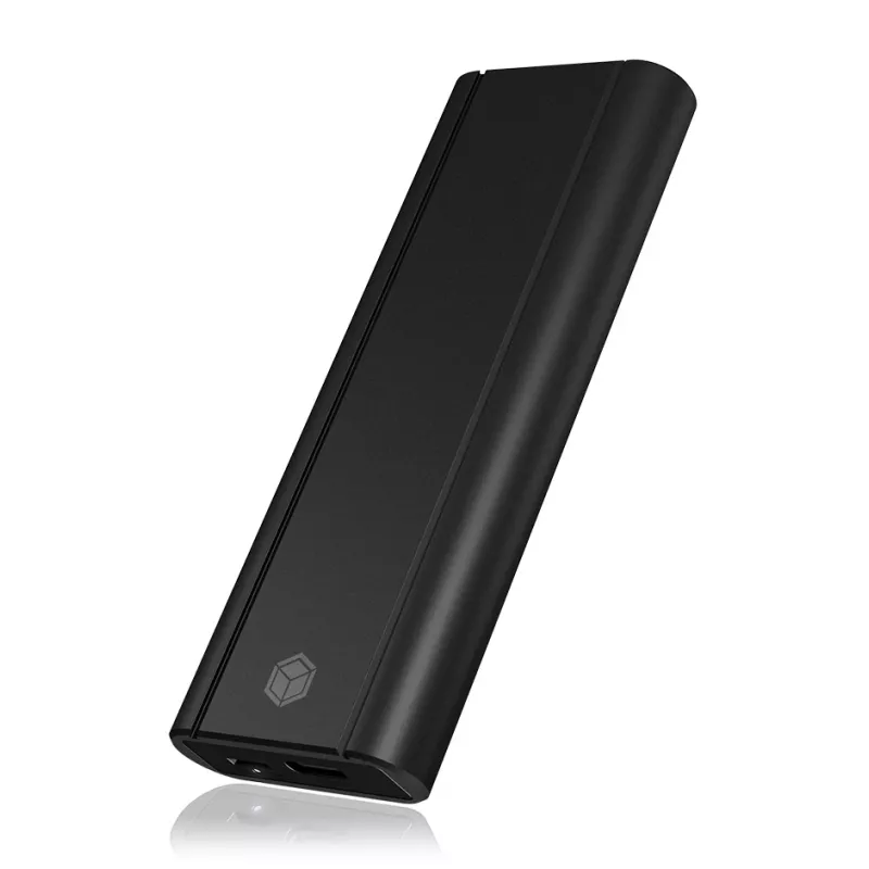 ICY Karton IB-1807MT-C31 SSD-kotelo musta M.2
