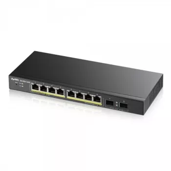 Zyxel GS1900-8HP v3 PoE hallittava L2 Gigabit Ethernet (10/100/1000) Power over Ethernet (PoE) musta
