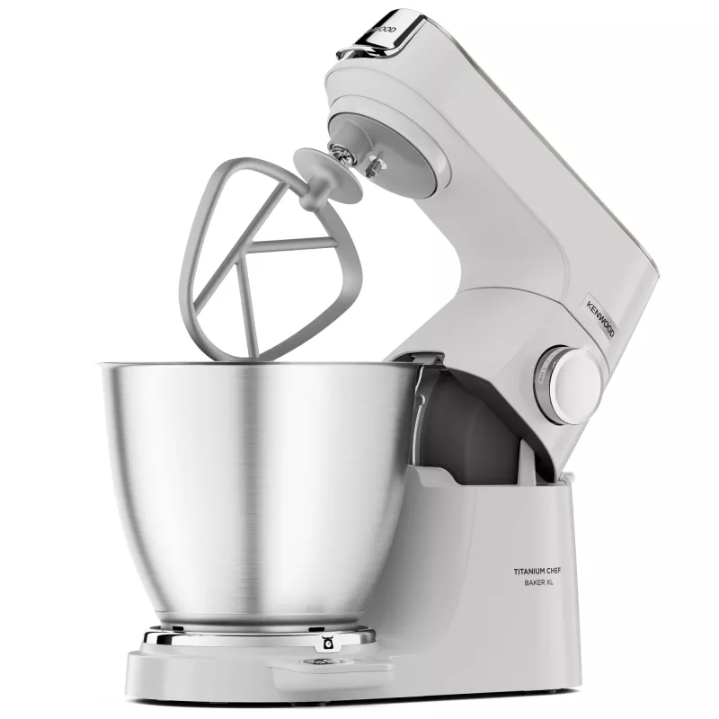 Kenwood Titanium Chef Baker XL yleiskone 1200 W 7 L valkoinen integroidulla vaa'alla