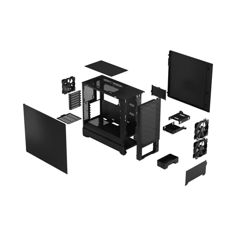 FRACTAL DESIGN Pop Air musta Solid
