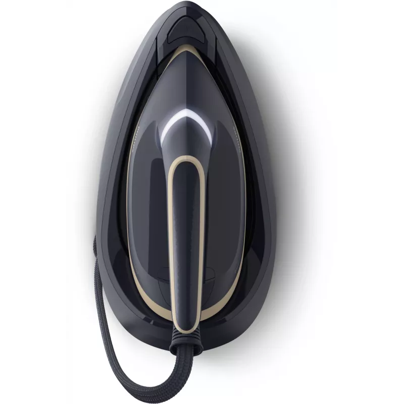 Philips PerfectCare 6000 Series PSG6066/20 höyrysilitysasema, 2400 W, 8 bar, 600 g/min höyrysuihku, 1,8 l säiliö, SteamGlide Advanced -pohja, musta/ruskea