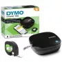 DYMO LetraTag 200B Bluetooth -tarratulostin | kompakti tarratulostin | yhdistyy langattoman Bluetooth-teknologian kautta iOS- ja Android-laitteisiin | sisältää 1 valkoisen paperitarrarullan | musta