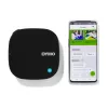 DYMO LetraTag 200B Bluetooth -tarratulostin | kompakti tarratulostin | yhdistyy langattoman Bluetooth-teknologian kautta iOS- ja Android-laitteisiin | sisältää 1 valkoisen paperitarrarullan | musta