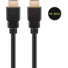 Goobay HDMI-kaapeli 0,5 m Type-A Standard musta 18 Gbit/s