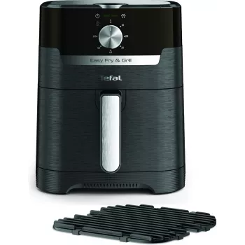 Tefal Easy Fry & Grill EY5018 yksittäinen 4,2 L vapaasti seisova 1550 W kiertoilmakypsennin musta