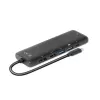 CLUB3D USB Gen 1 Type-C 8-in-1 MST Dual 4K60Hz Display matkatelakka