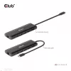 CLUB3D USB Gen 1 Type-C 8-in-1 MST Dual 4K60Hz Display matkatelakka