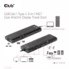 CLUB3D USB Gen 1 Type-C 8-in-1 MST Dual 4K60Hz Display matkatelakka