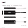 CLUB3D USB Gen 1 Type-C 8-in-1 MST Dual 4K60Hz Display matkatelakka