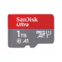 MicroSDXC-muistikortti SANDISK 1 TB UHS‑I U1 A1 Class 10, 150 MB/s, harmaa (sisältää SD-adapterin)