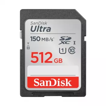 WESTERN DIGITAL SanDisk Ultra 512 GB SDXC-muistikortti 150 MB/s