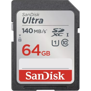 WESTERN DIGITAL SanDisk Ultra 64 GB SDXC-muistikortti 140 MB/s