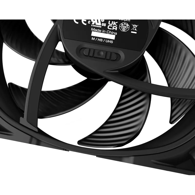 be quiet SILENT WINGS PRO 4 | 140mm PWM tietokonekotelon tuuletin 14 cm musta 1 kpl