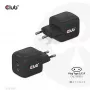 CLUB3D matkalaturi PPS 45W GAN-teknologia, kaksi porttia USB Type-C, Power Delivery (PD) 3.0 -tuki