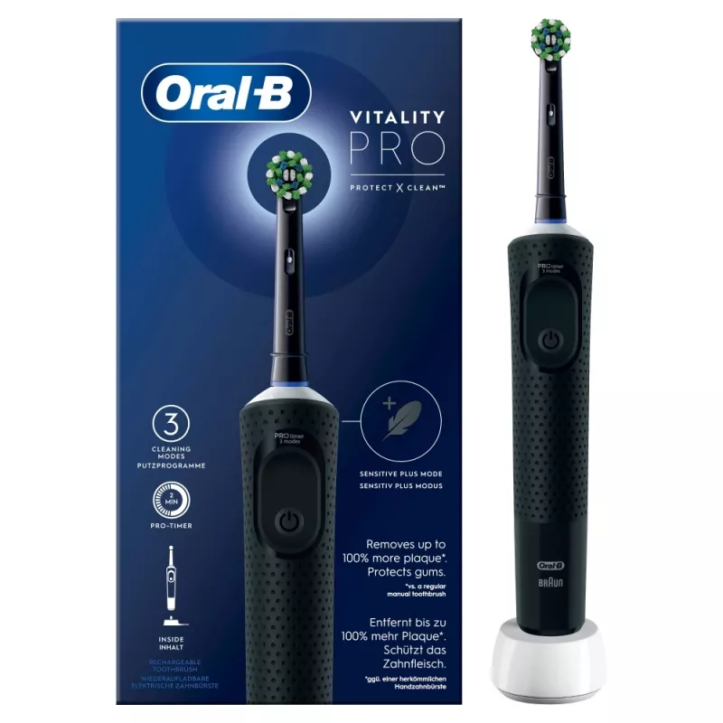 Oral-B Vitality Pro pyörivä hammasharja aikuisille musta