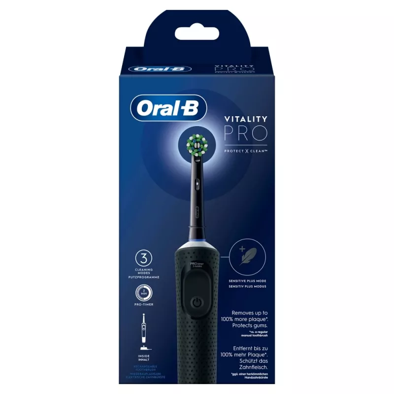 Oral-B Vitality Pro pyörivä hammasharja aikuisille musta