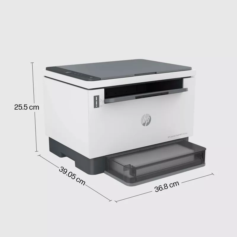 HP LaserJet Tank MFP 2604dw tulostin, laser, monitulostus, 600 x 600 DPI, A4, suoratulostus, harmaa