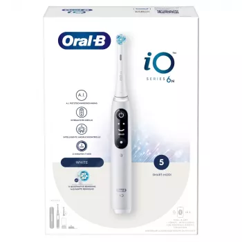 Oral-B 445234 sähköhammasharja aikuisille värähtelevä hammasharja valkoinen