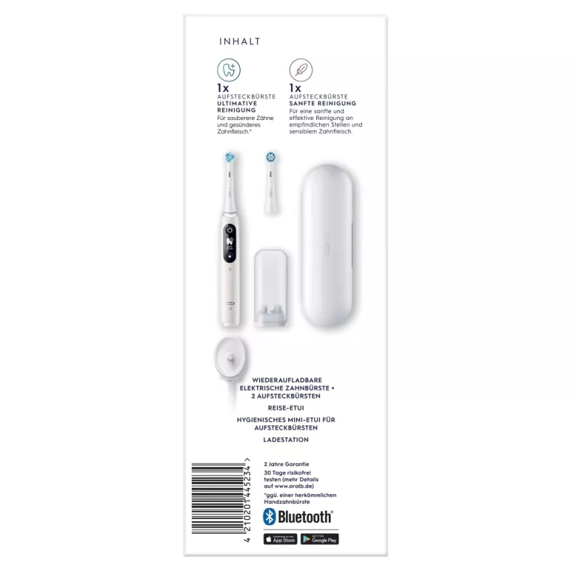 Oral-B 445234 sähköhammasharja aikuisille värähtelevä hammasharja valkoinen