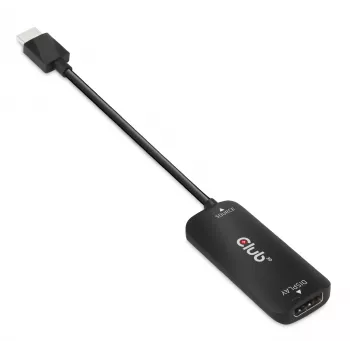 CLUB3D HDMI + micro USB - DisplayPort™ 4K120Hz tai 8K30Hz M/F aktiivinen adapteri