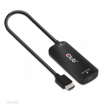 CLUB3D HDMI + micro USB - USB Type-C 4K120Hz tai 8K30Hz M/F aktiivinen adapteri
