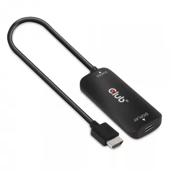 CLUB3D HDMI + micro USB - USB Type-C 4K120Hz tai 8K30Hz M/F aktiivinen adapteri