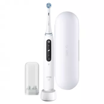 Oral-B iO Series 5 pyörivä-värähtelevä hammasharja aikuisille valkoinen