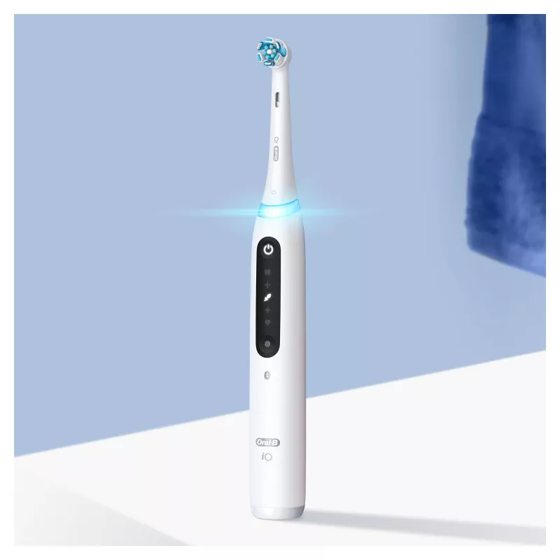 Oral-B iO Series 5 pyörivä-värähtelevä hammasharja aikuisille valkoinen