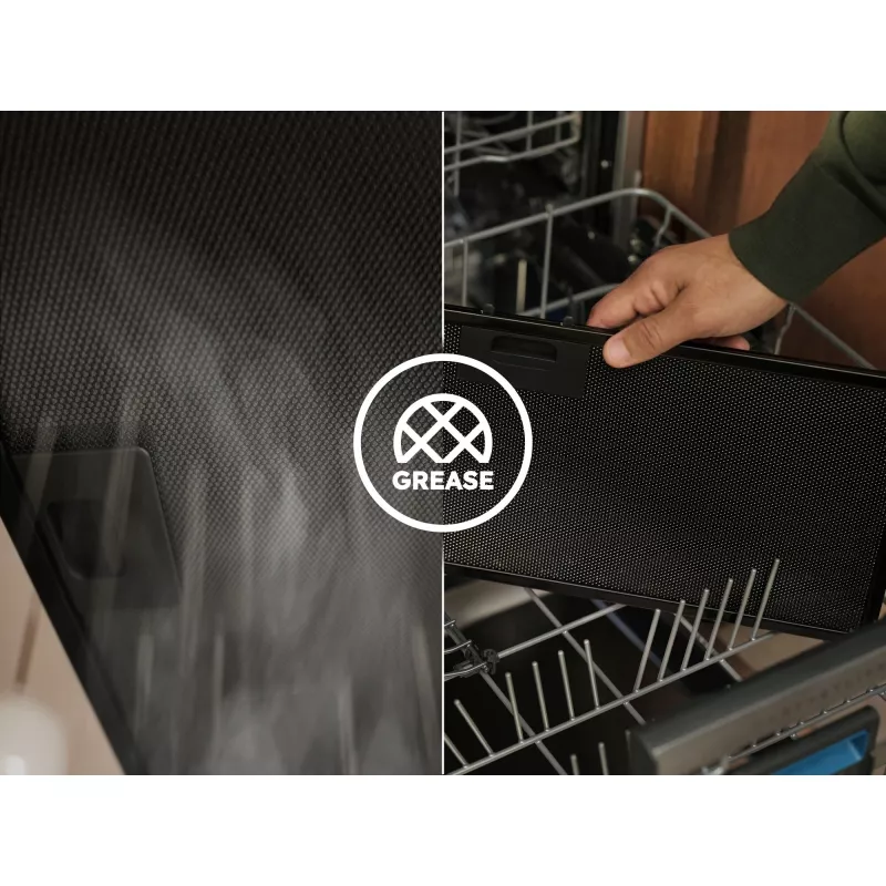 Electrolux LFP616X alaosainen liesituuletin, leveys 598 mm, 600 m³/h, harmaa, rasvasuodatin, 68 dB