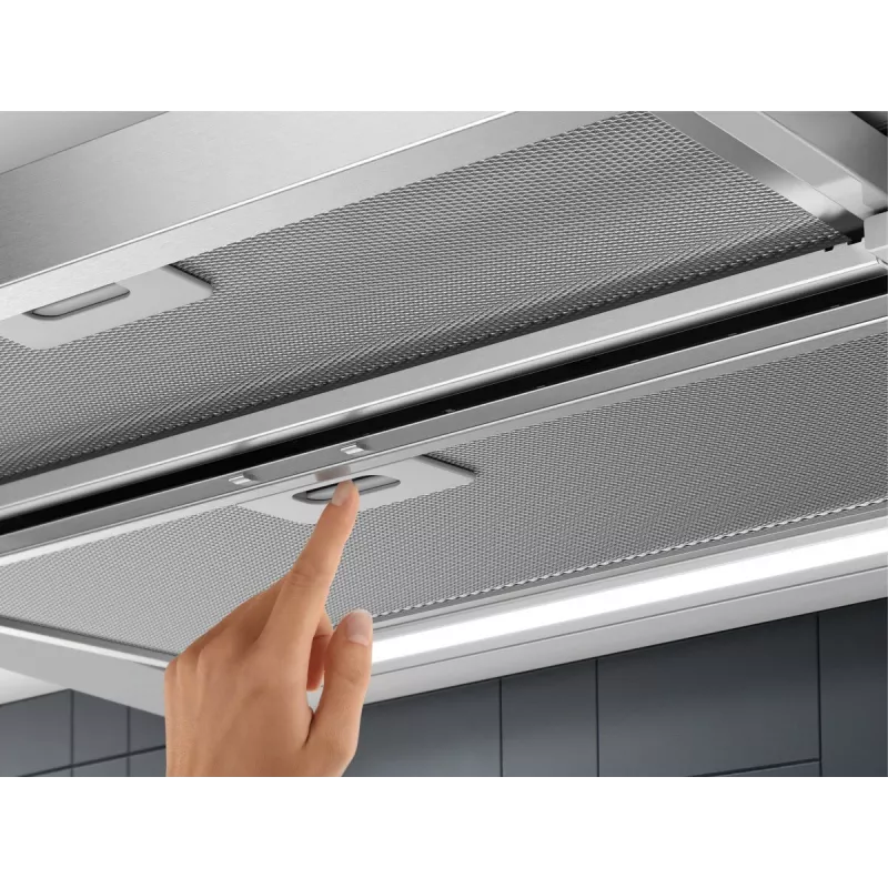 Electrolux LFP616X alaosainen liesituuletin, leveys 598 mm, 600 m³/h, harmaa, rasvasuodatin, 68 dB