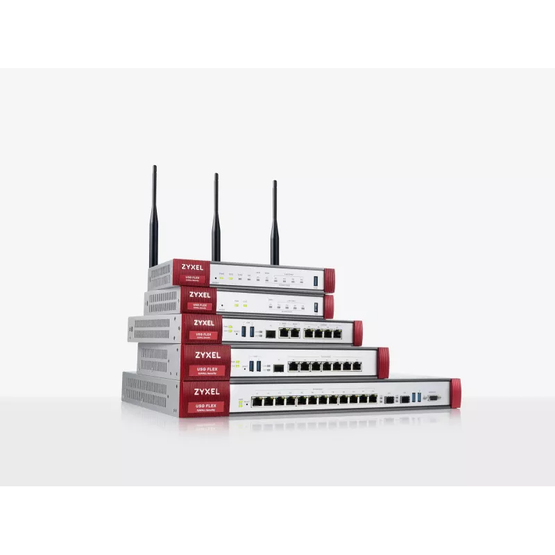 Zyxel USG Flex 100 laitteistopalomuuri 0,9 Gbit/s