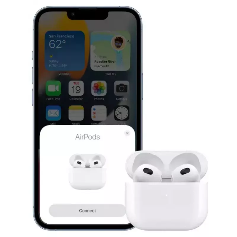Kuulokkeet Apple AirPods 3. sukupolvi Lightning-latauskotelolla