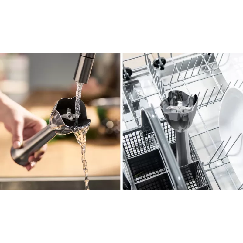 Bosch Serie 6 MSM6M810 tehosekoitin 0,6 l sauvasekoitin 1200 W ruostumaton teräs