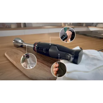 Bosch Serie 4 MSM4B610 sauvasekoitin 0.6 L sauvasekoitin 1000 W antrasiitti, musta