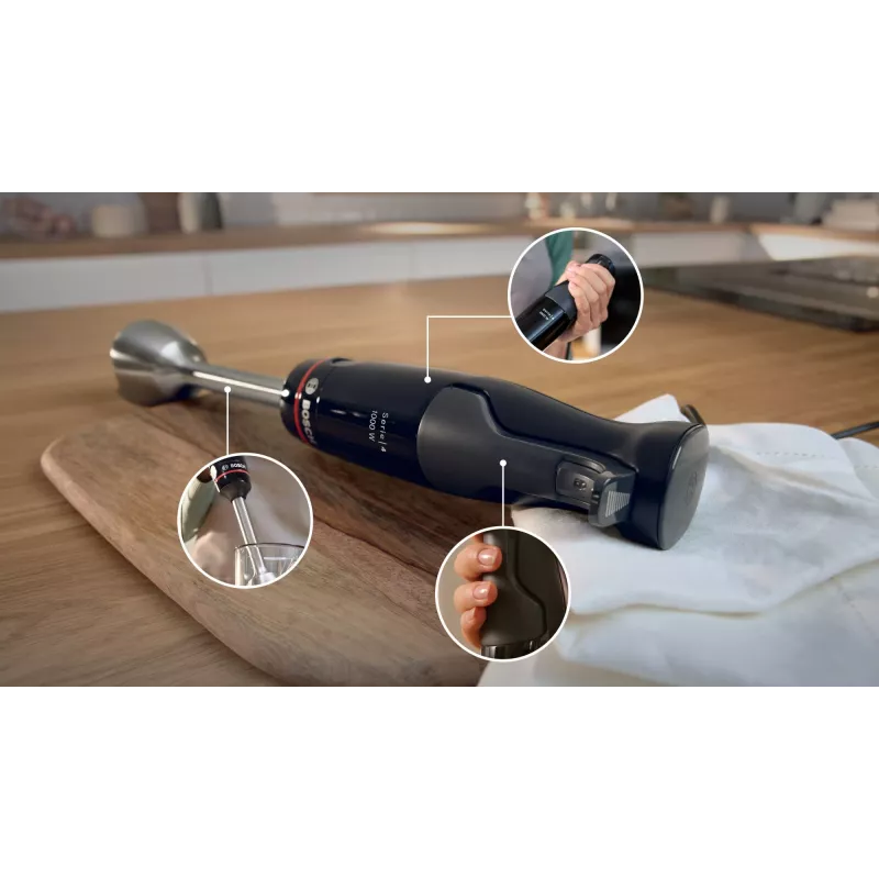 Bosch Serie 4 MSM4B610 sauvasekoitin 0.6 L sauvasekoitin 1000 W antrasiitti, musta