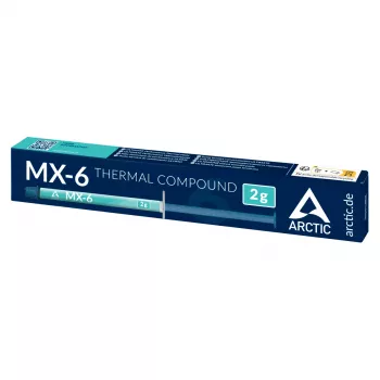 ARCTIC MX-6 ULTIMATE Performance -lämpötahna, lämpötahna, harmaa, 2 g, 1 kpl, 23 mm, 152 mm