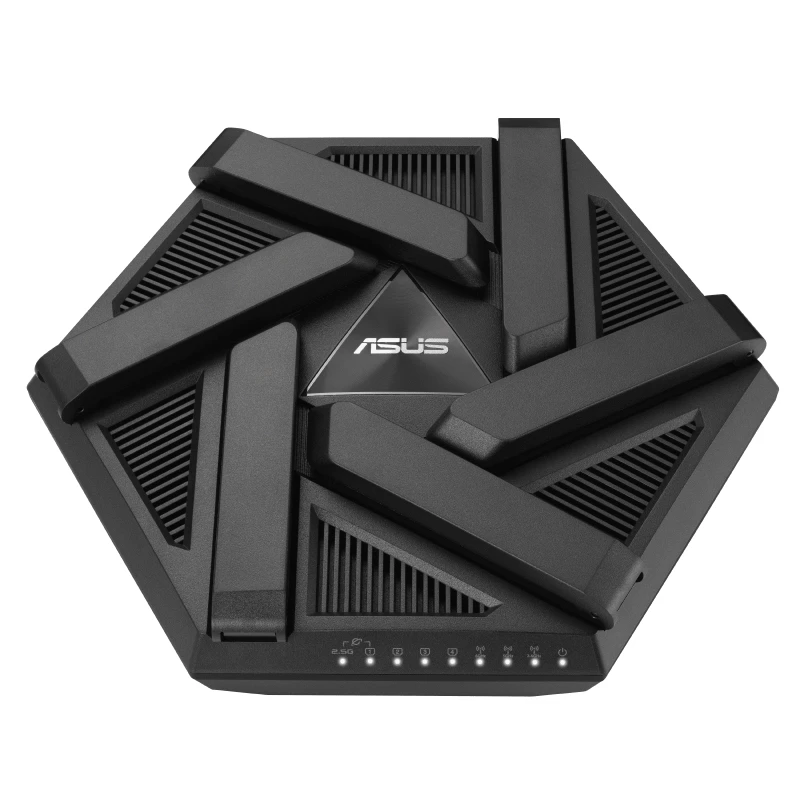 ASUS RT-AXE7800 langaton reititin Tri-Band (2,4 GHz / 5 GHz / 6 GHz) musta