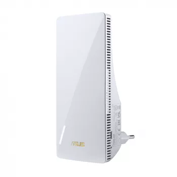 Verkkolähetin ASUS RP-AX58 — Dualband-Wi-Fi 6 (802.11ax), 2400 Mbps, 1× Gigabit LAN, 2 sisäistä antennia, valkoinen