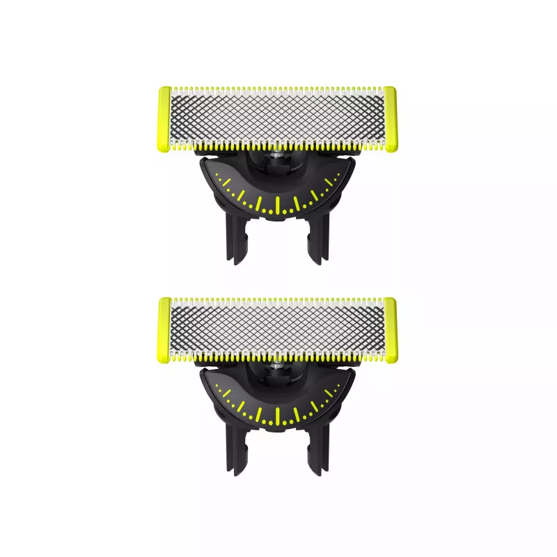 Leikkuupää Philips Norelco OneBlade QP420/50, hopea, 2 varaleikkuupäätä, yhteensopiva Philips OneBladen kanssa