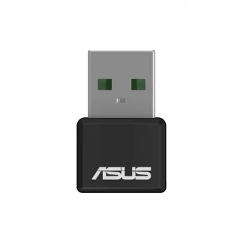 Verkkosovitin ASUS USB-AX55 Nano AX1800 Wi-Fi 6 Dualband USB-WLAN-sovitin, 1800 Mbps, musta