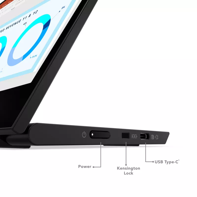Lenovo ThinkVision M14d näyttö, 35,6 cm (14